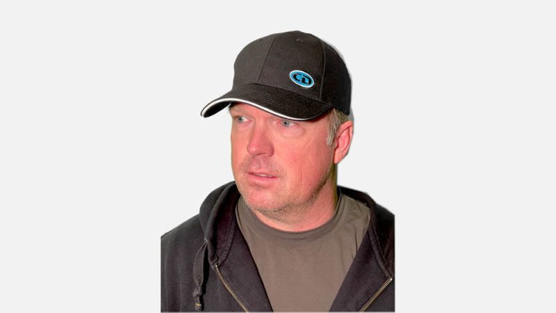 CD Fishing Hat Black