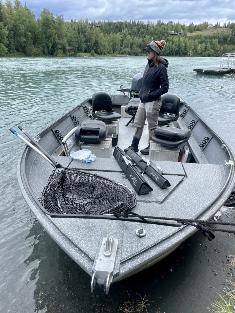 A well organized fly angler